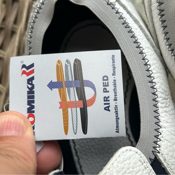 New! Men’s ROMIKA Leather Slip on YACHTING Boating Shoes sz 46 US 12 main image 7